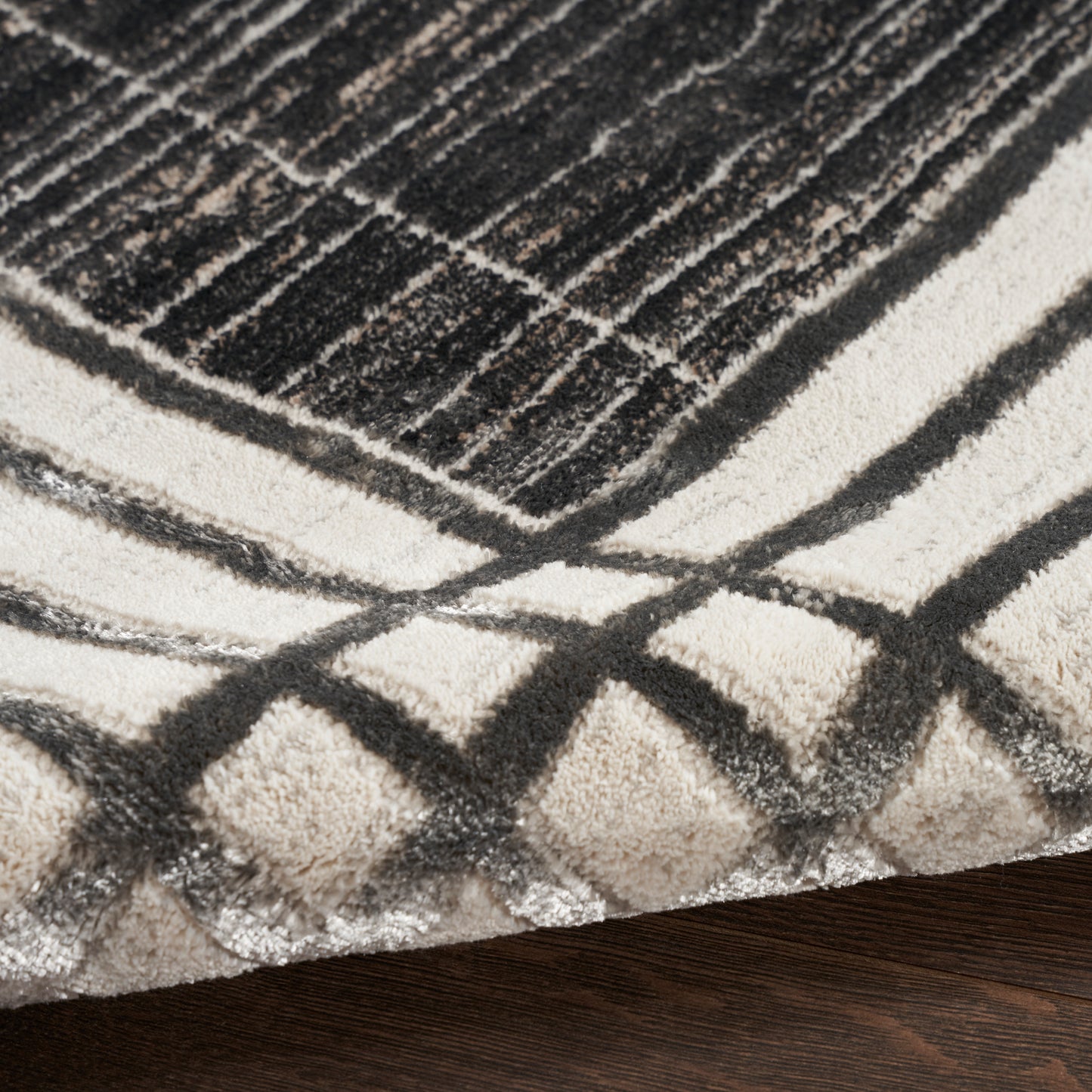 Desire Charcoal & Silver Rug