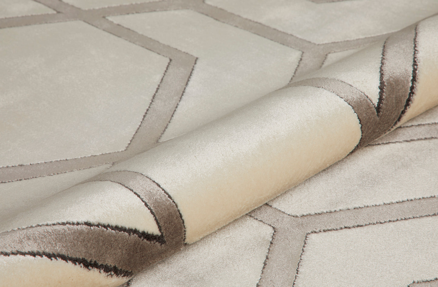 Lugano Ivory Grey Rug