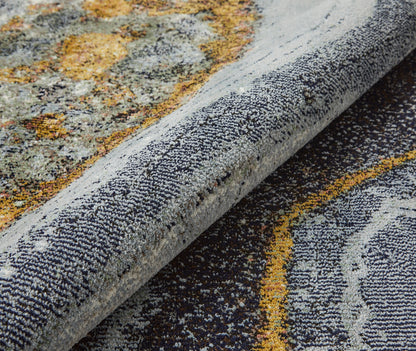 Amara Grey Blue Bronze Rug