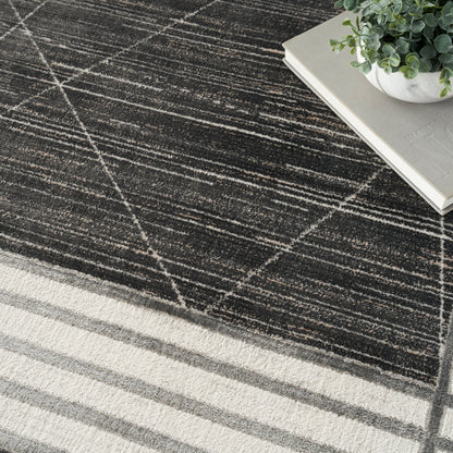 Desire Charcoal & Silver Rug