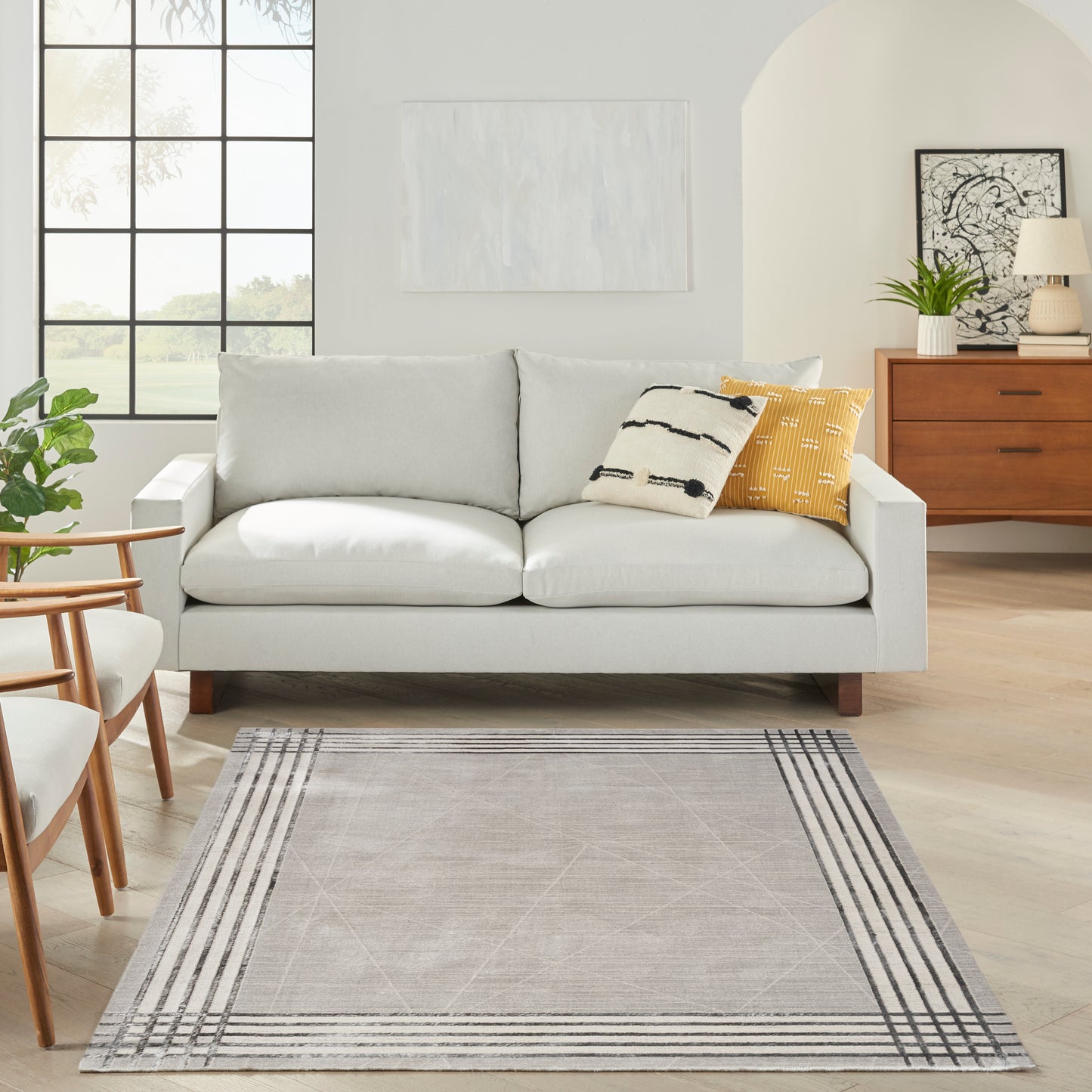 Desire Grey & Silver Rug