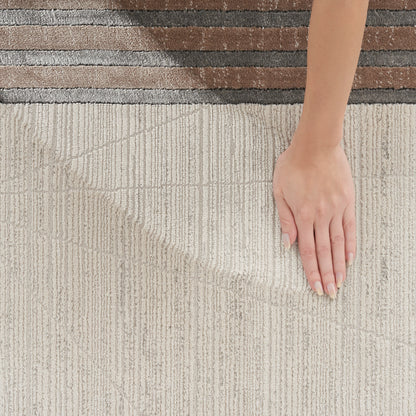 Desire Ivory & Silver Rug