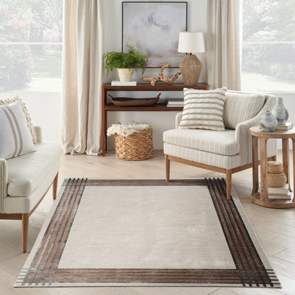 Desire Ivory & Silver Rug