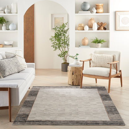 Desire Grey & Black Rug