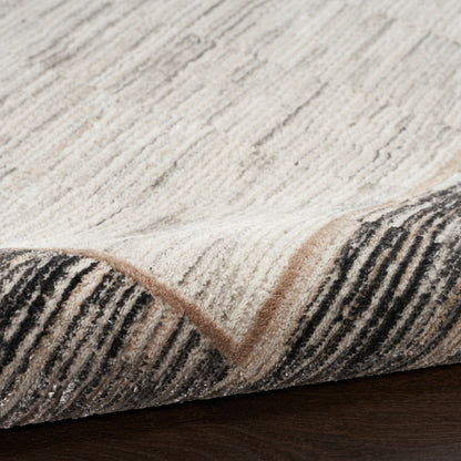 Desire Grey & Black Rug