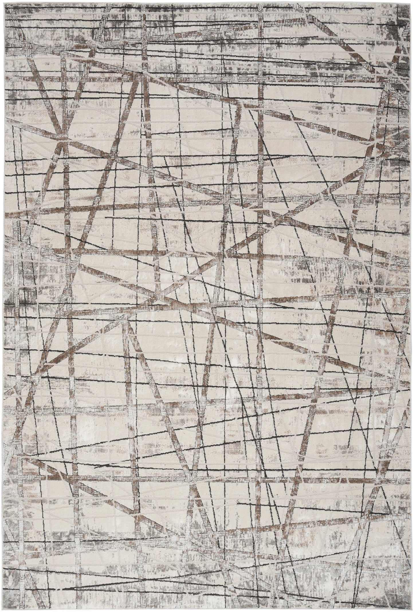 Desire Black & Silver Rug