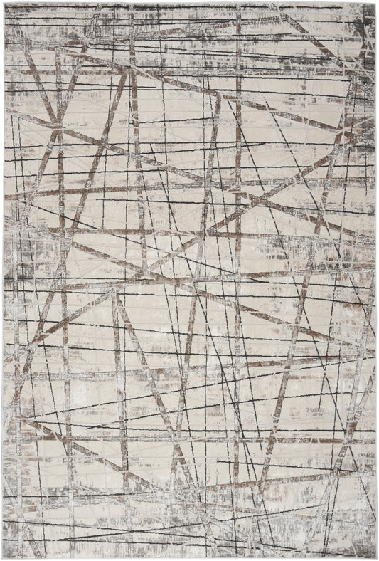 Desire Black & Silver Rug