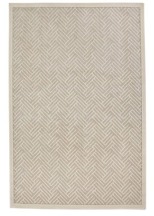 Lugano Light Grey Ivory Rug