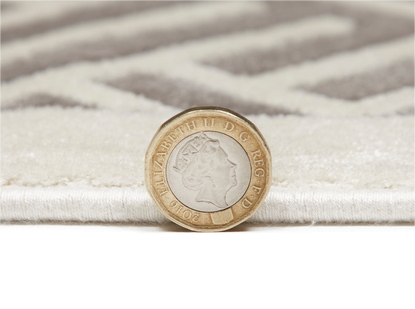 Lugano Light Grey Ivory Rug