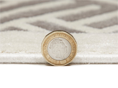 Lugano Light Grey Ivory Rug