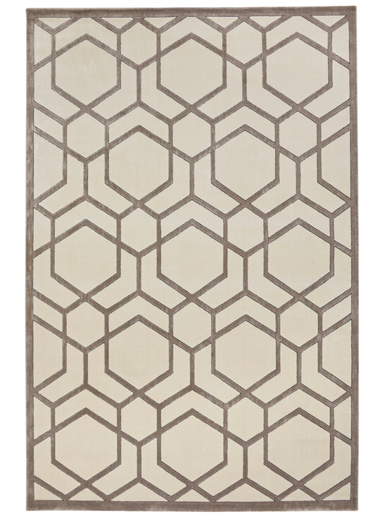 Lugano Ivory Grey Rug