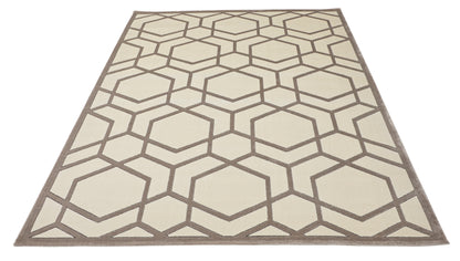 Lugano Ivory Grey Rug