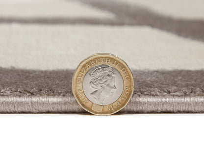 Lugano Ivory Grey Rug