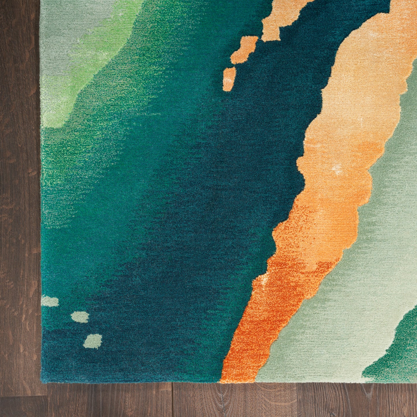 Prismatic Emerald Rug