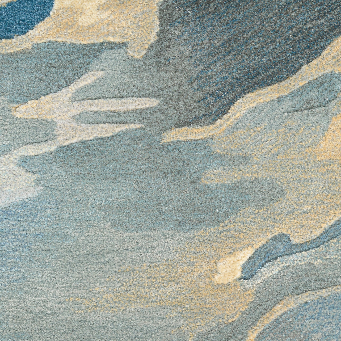 Prismatic Multicolour Blue Rug