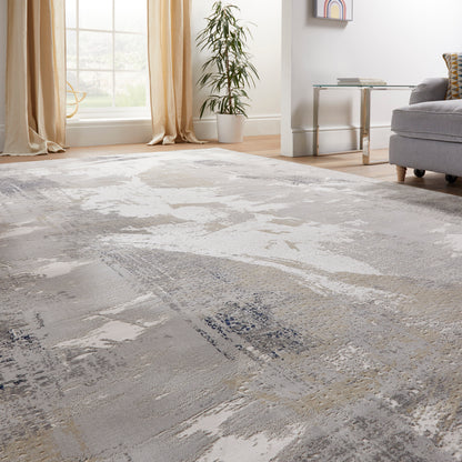 Skyline Ivory Navy Rug