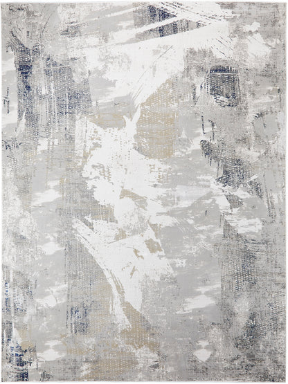 Skyline Ivory Navy Rug